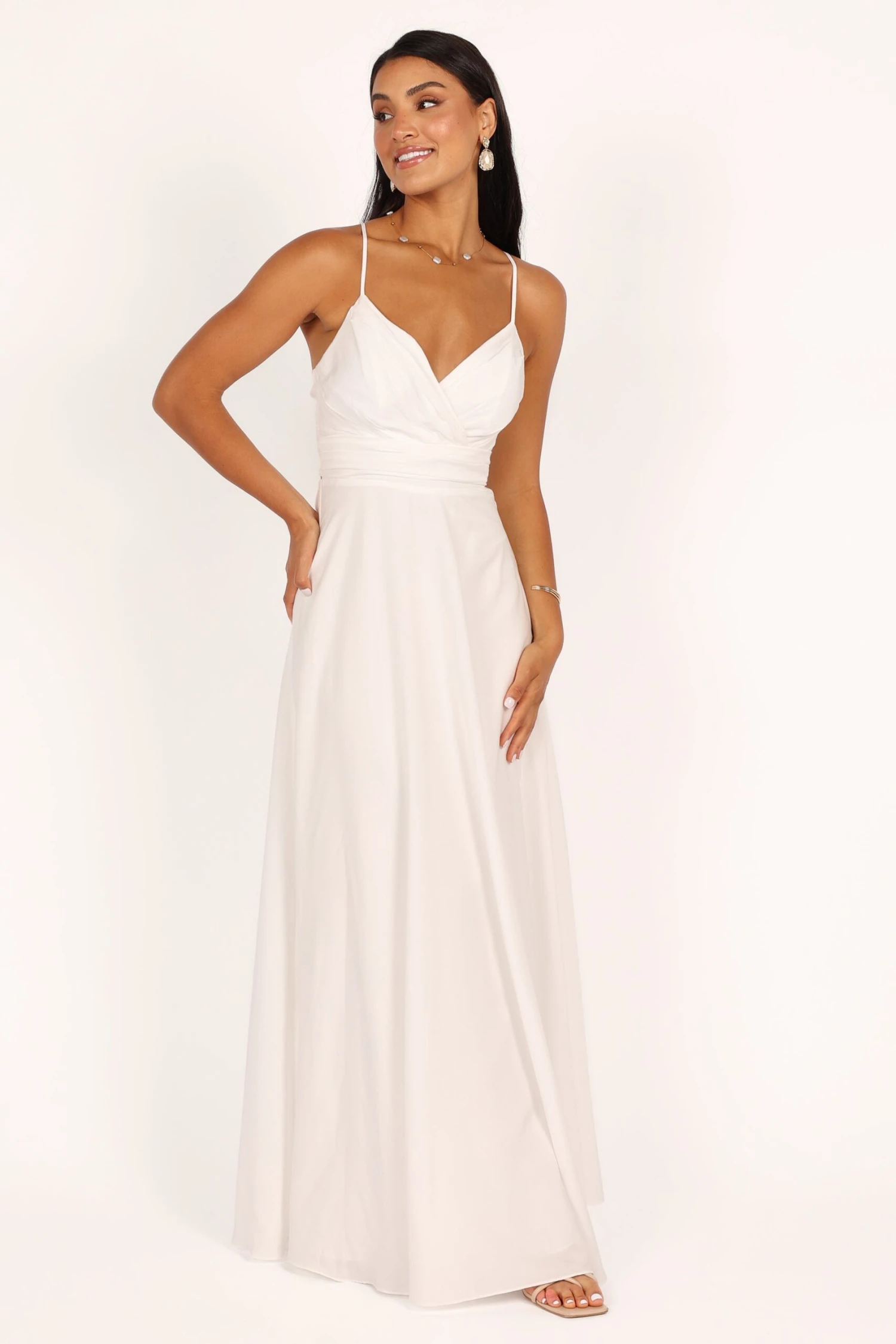 Manda Maxi Dress - Off White 3 Manda Maxi Dress - Off White