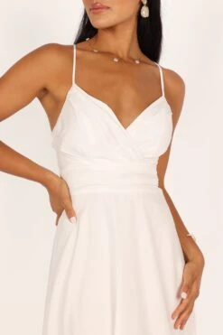 Manda Maxi Dress - Off White 11 Manda Maxi Dress - Off White -Fashion Dress petal and pup usa dresses manda maxi dress off white 33446662373553