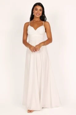 Manda Maxi Dress - Off White 12 Manda Maxi Dress - Off White -Fashion Dress petal and pup usa dresses manda maxi dress off white 33446662406321