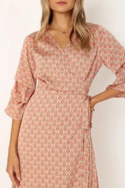 Margot Wrap Maxi Dress - Orange Print 15 Margot Wrap Maxi Dress - Orange Print -Fashion Dress petal and pup usa dresses margot wrap maxi dress orange print 33928701477041