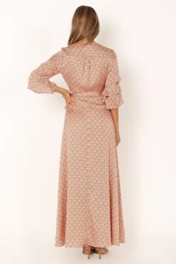 Margot Wrap Maxi Dress - Orange Print 19 Margot Wrap Maxi Dress - Orange Print -Fashion Dress petal and pup usa dresses margot wrap maxi dress orange print 33928701608113