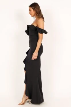 Merva Maxi Dress - Black -Fashion Dress petal and pup usa dresses merva maxi dress black 33526116122801