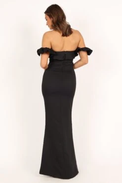Merva Maxi Dress - Black -Fashion Dress petal and pup usa dresses merva maxi dress black 33526116155569