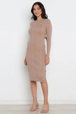 Milleri Dress - Tan -Fashion Dress petal and pup usa dresses milleri dress tan us transfer don t put online 30015543869617