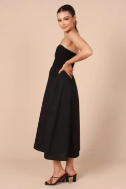 Molly Strapless Dress - Black -Fashion Dress petal and pup usa dresses molly strapless dress black 32213985263793