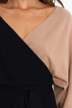 Nate Dress - Black/Beige -Fashion Dress petal and pup usa dresses nate dress black beige 31241217212593