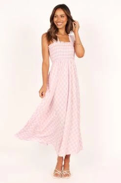 Palmy Dress - Blush