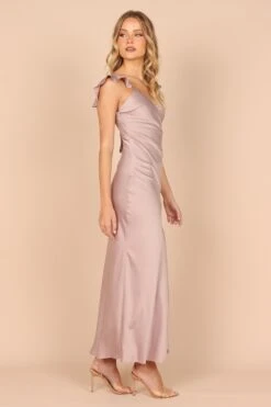 Peony Frill Cap Sleeve Maxi Dress - Lilac -Fashion Dress petal and pup usa dresses peony frill cap sleeve maxi dress lilac 32390895829169