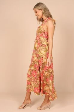 Pissaro Bow Sleeve Maxi Dress - Floral -Fashion Dress petal and pup usa dresses pissaro bow sleeve maxi dress floral 32265142730929