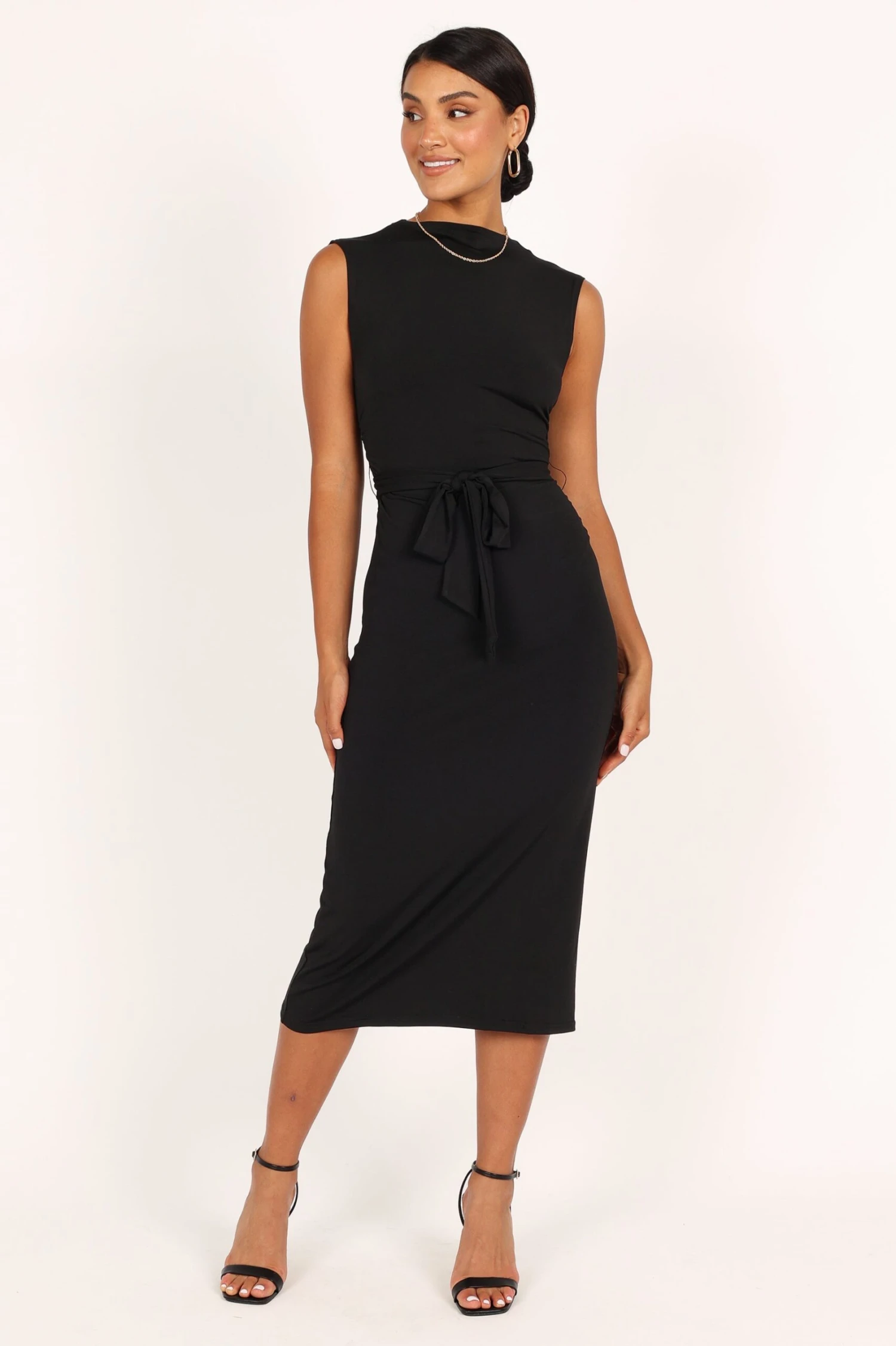Reeves Midi Dress - Black 3 Reeves Midi Dress - Black