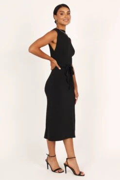 Reeves Midi Dress - Black 12 Reeves Midi Dress - Black -Fashion Dress petal and pup usa dresses reeves midi dress black 33446667387057