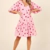 Regina Dress - Pink -Fashion Dress petal and pup usa dresses regina dress pink 31923417153713