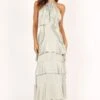 Rhean Maxi Dress - Sage -Fashion Dress petal and pup usa dresses rhean maxi dress sage 33453844201649