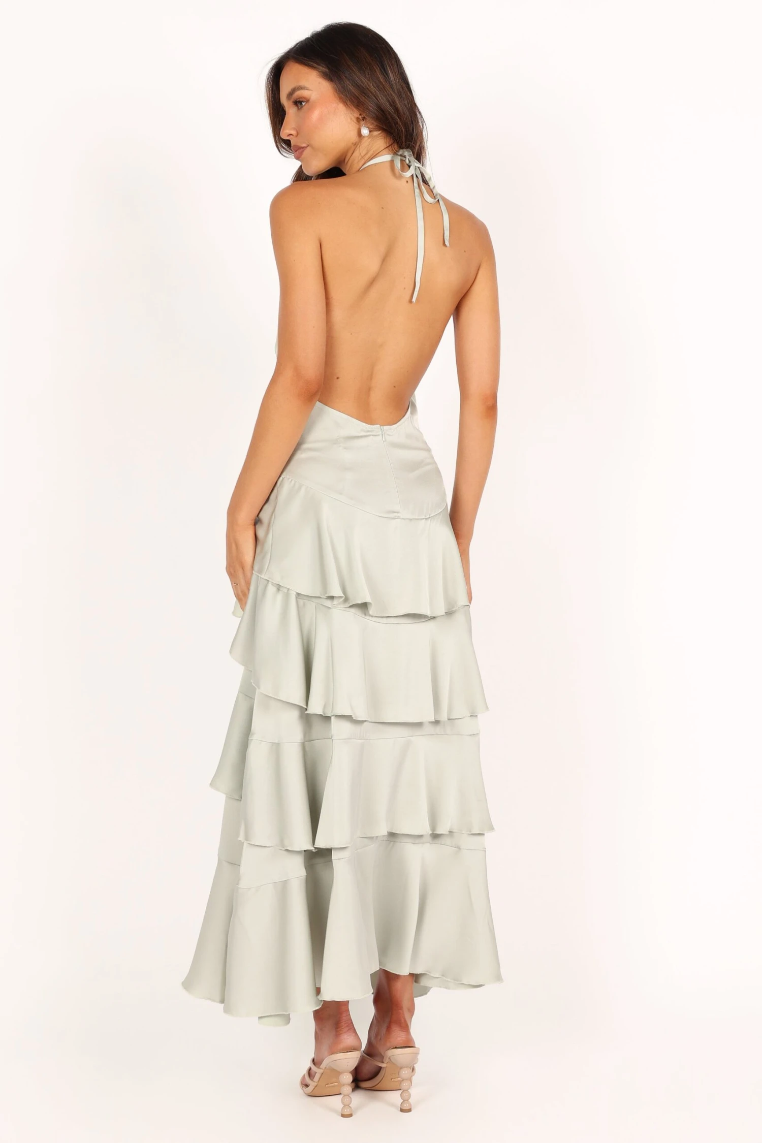 Rhean Maxi Dress - Sage 6 Rhean Maxi Dress - Sage - Image 4
