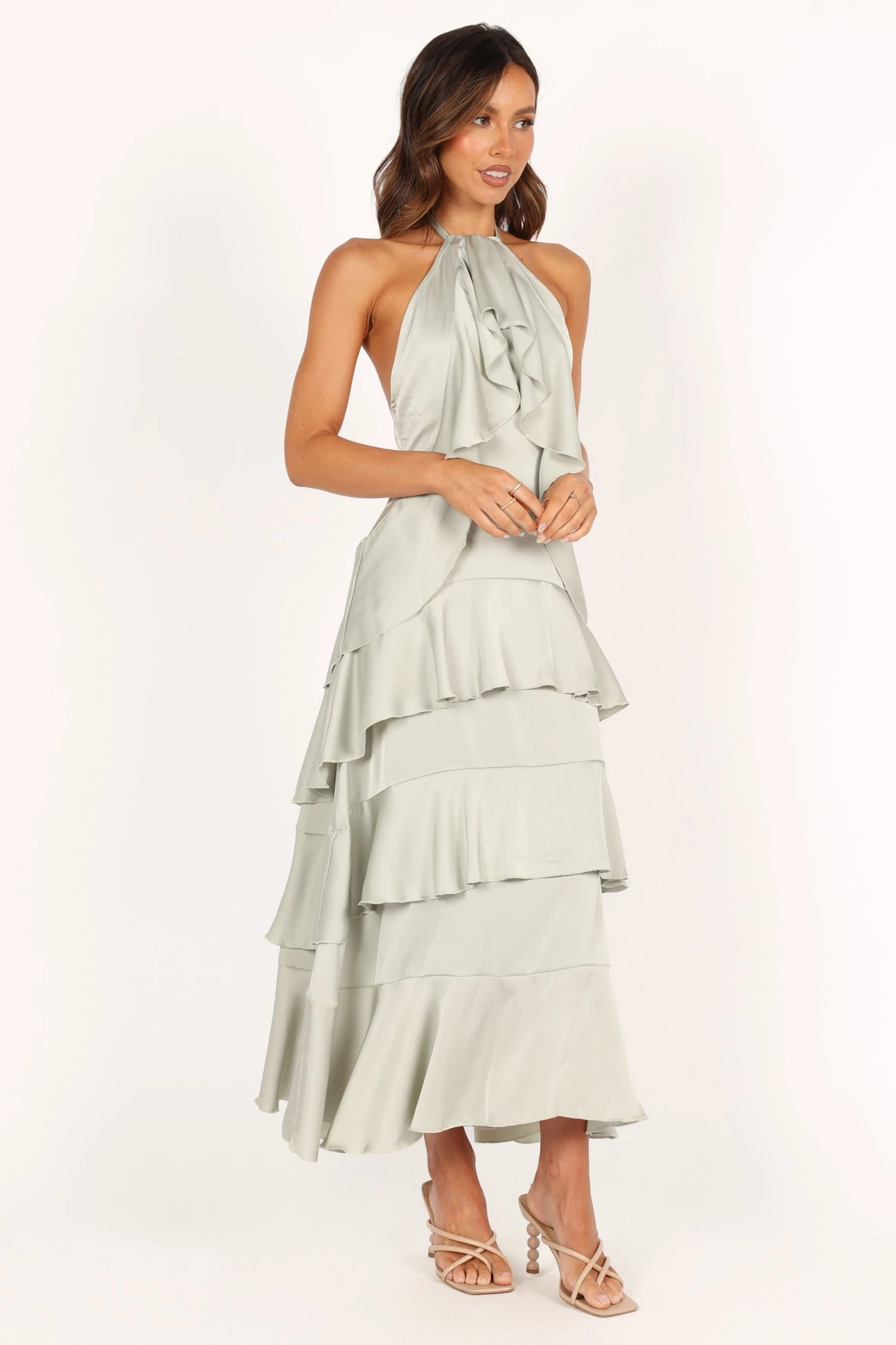 Rhean Maxi Dress - Sage 7 Rhean Maxi Dress - Sage - Image 5