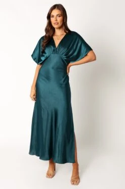 Ricki Maxi Dress - Deep Jasper -Fashion Dress petal and pup usa dresses ricki maxi dress deep jasper 34011653767345