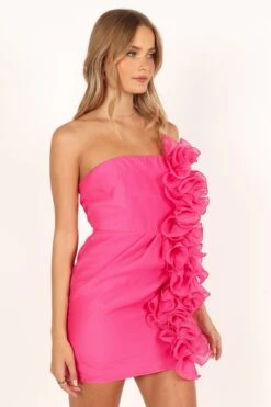 Rosa Strapless Mini Dress - Pink -Fashion Dress petal and pup usa dresses rosa strapless mini dress pink 33712110108849