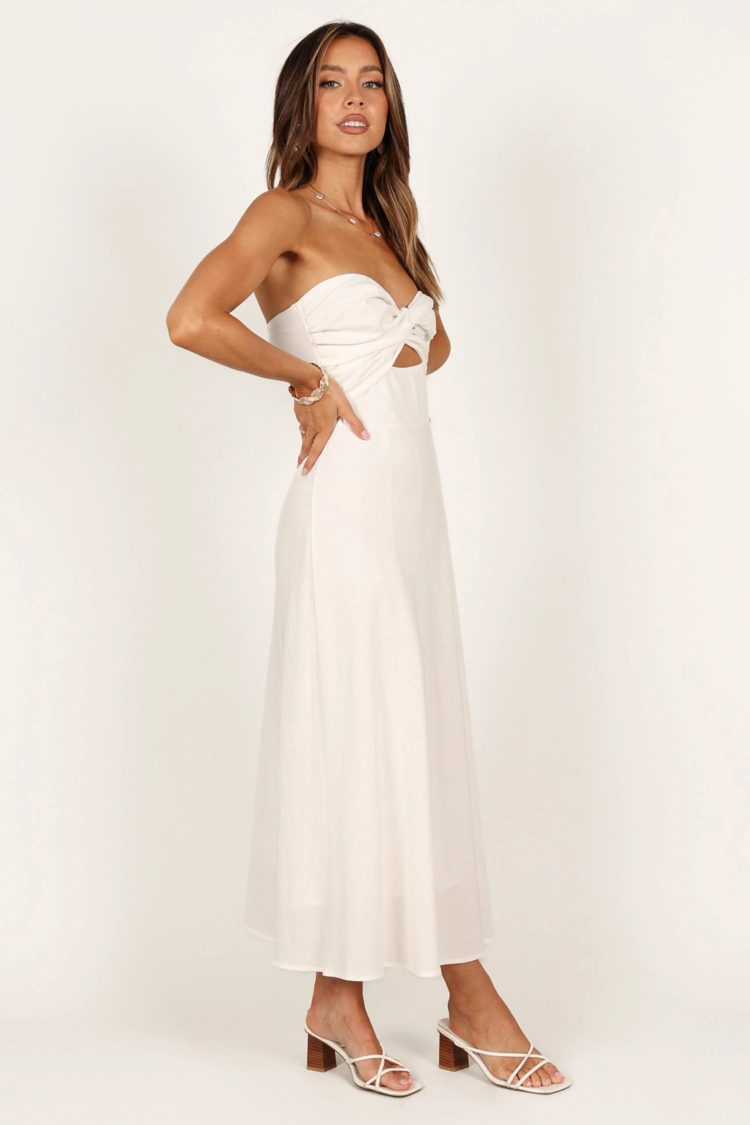 Rosetta Dress - White 9 Rosetta Dress - White - Image 7