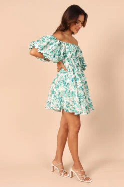 Shelly Dress - Blue Floral -Fashion Dress petal and pup usa dresses shelly dress blue floral 32314805354673