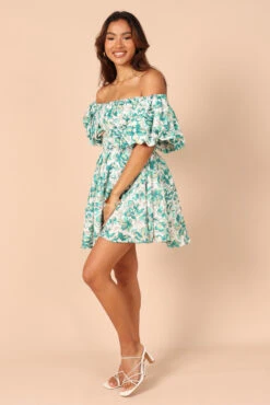 Shelly Dress - Blue Floral -Fashion Dress petal and pup usa dresses shelly dress blue floral 32314805420209