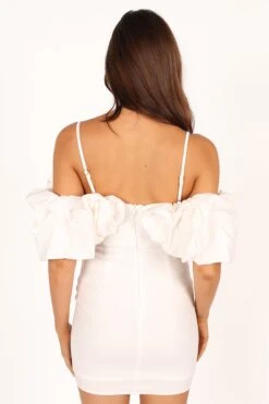 Sia Ruffle Mini Dress - White -Fashion Dress petal and pup usa dresses sia ruffle mini dress white 33629964009649