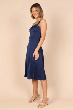 Siobhan Midi Dress - Navy -Fashion Dress petal and pup usa dresses siobhan midi dress navy 32396384731313