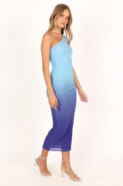 Sony Midi Dress - Ocean -Fashion Dress petal and pup usa dresses sony midi dress ocean 33752464851121