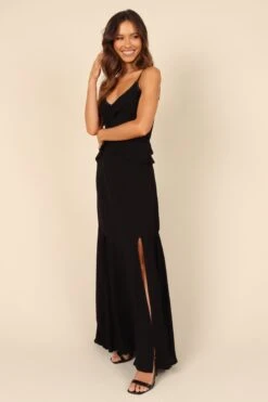 Tanya Beaded Maxi Dress - Black -Fashion Dress petal and pup usa dresses tanya beaded maxi dress black 32050668470449