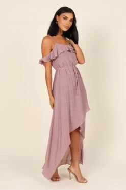 Tarma Maxi Dress - Mauve -Fashion Dress petal and pup usa dresses tarma maxi dress mauve 31885957497009
