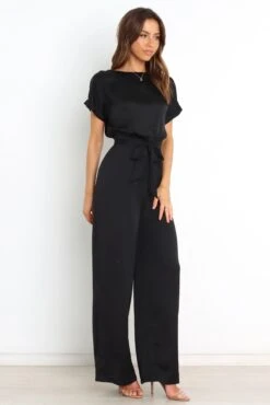 Laura Jumpsuit - Black -Fashion Dress petal and pup usa jumpsuits laura jumpsuit black 30880124469425
