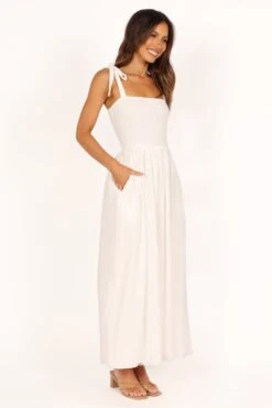 Miles Wide Leg Jumpsuit - White -Fashion Dress petal and pup usa jumpsuits miles wide leg jumpsuit white 33453831389361