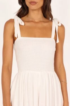 Miles Wide Leg Jumpsuit - White -Fashion Dress petal and pup usa jumpsuits miles wide leg jumpsuit white 33453831454897
