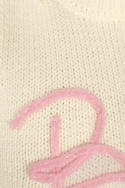 Bride Sleeveless Knit Sweater - White -Fashion Dress petal and pup usa knitwear bride sleeveless knit sweater white 33769174663345