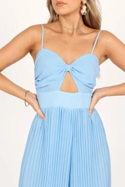 Alice Wide Leg Jumpsuit - Blue -Fashion Dress petal and pup usa rompers alice wide leg jumpsuit blue 33481579790513