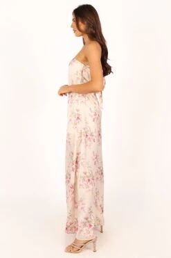 Giselle Strapless Jumpsuit - Off White -Fashion Dress petal and pup usa rompers giselle strapless jumpsuit off white 33757583278257