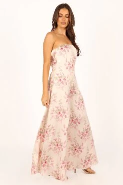 Giselle Strapless Jumpsuit - Off White -Fashion Dress petal and pup usa rompers giselle strapless jumpsuit off white 33757583376561