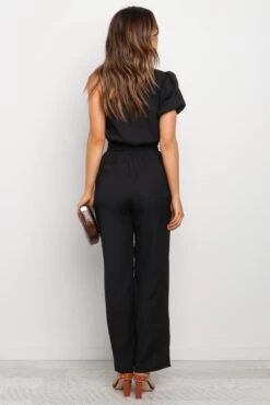 LANCEY JUMPSUIT - BLACK -Fashion Dress petal and pup usa rompers lancey jumpsuit black 8 14200558682186