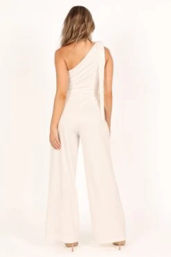 Sadie One Shoulder Jumpsuit - White 14 Sadie One Shoulder Jumpsuit - White -Fashion Dress petal and pup usa rompers sadie one shoulder jumpsuit white 33481582051505