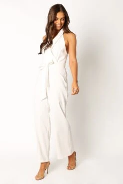 Tally Jumpsuit - White -Fashion Dress petal and pup usa rompers tally jumpsuit white 34007546658993