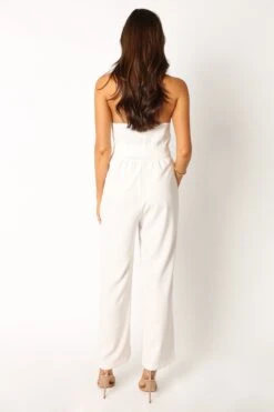 Tally Jumpsuit - White -Fashion Dress petal and pup usa rompers tally jumpsuit white 34007546691761
