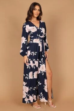 Valentina Split Jumpsuit - Navy -Fashion Dress petal and pup usa rompers valentina split jumpsuit navy 32627503366321