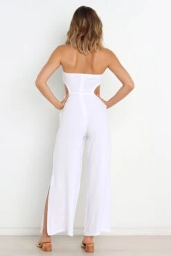 Willemina Jumpsuit - White -Fashion Dress petal and pup usa rompers willemina jumpsuit white 31460166140081