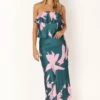 Portia Two Piece Set - Teal Floral -Fashion Dress petal and pup usa sets portia two piece set teal floral 33928712749233