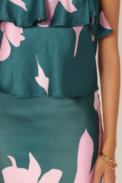 Portia Two Piece Set - Teal Floral -Fashion Dress petal and pup usa sets portia two piece set teal floral 33928713011377