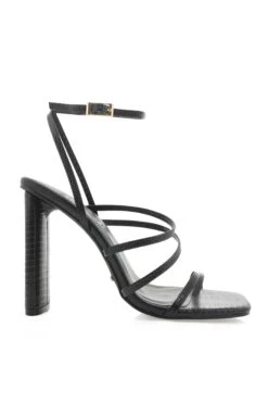 Paulina Heel - Black Scale -Fashion Dress petal and pup usa shoes paulina heel black scale 33191128400049